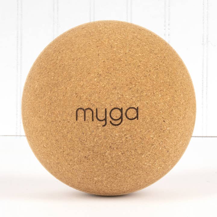 cork fascia massage ball - 10 cm for wholesale by Myga Europe