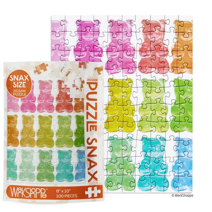 Gummy Bears puslespil med 100 brikker for engroshandel hos WerkShoppe
