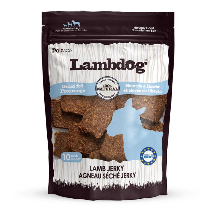 Lambdog Lamb Jerky - Pack of 10 for wholesale by Palz&Co