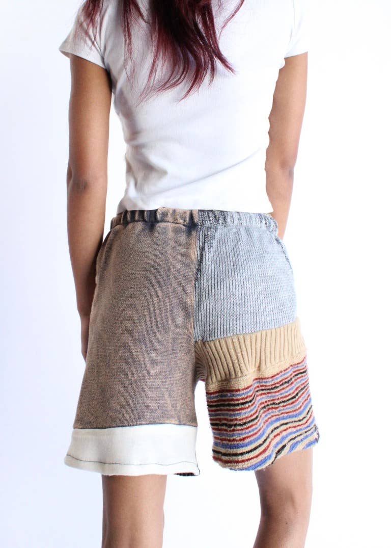 American Recycled Clothing - Vente Short – femme - Ensemble de chandails courts en tricot10