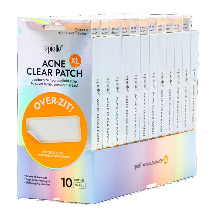 PINEAPPLE Beauty - Wholesale Acne/Hydrocolloid Patch - Epielle 0646-144 Acne Clear XL Patch - 12pc