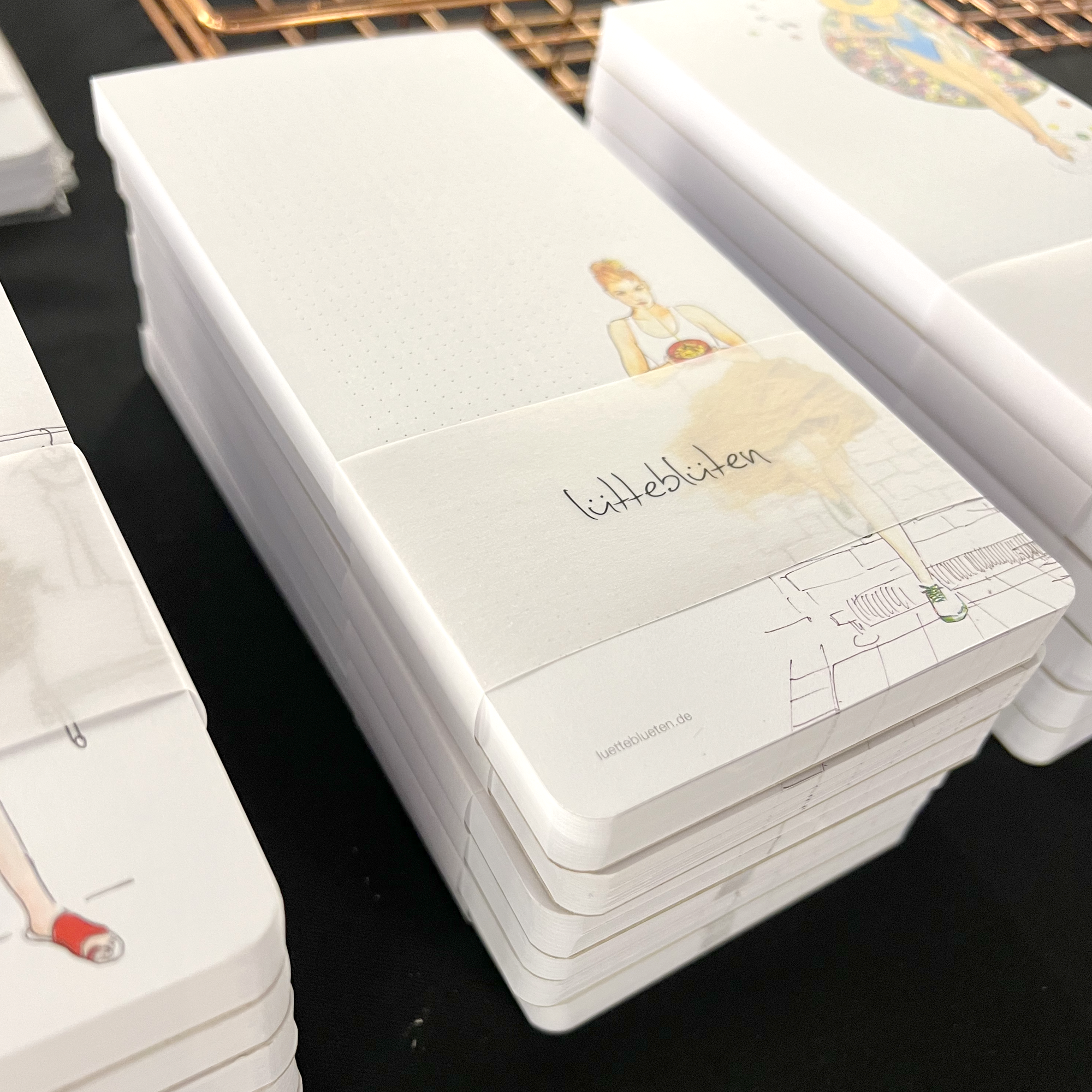 Lütteblüten - Wholesale Notepad - Pasta Notepad3