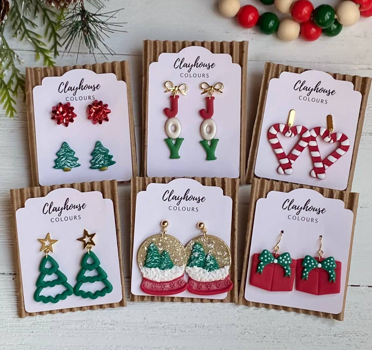 Clayhouse Colours - Wholesale Dangle Earrings - Holiday Christmas Nutcracker Earrings2