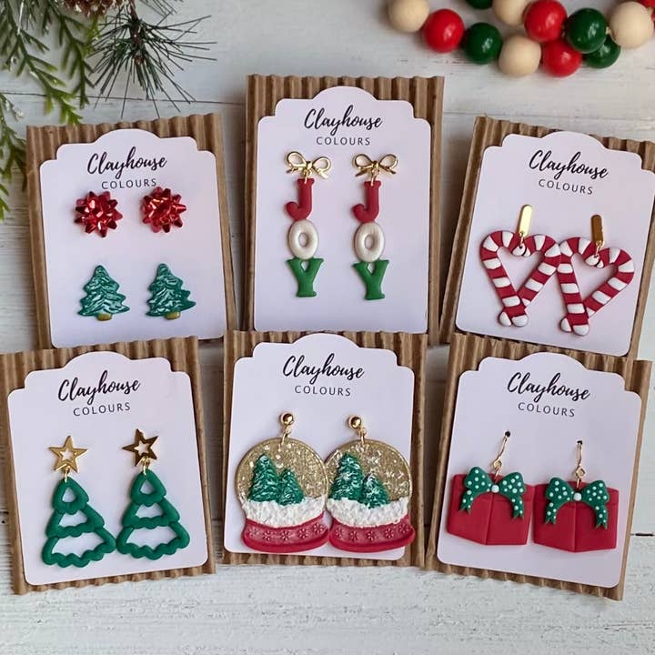 Clayhouse Colours - Wholesale Dangle Earrings - Holiday Christmas Nutcracker Earrings2