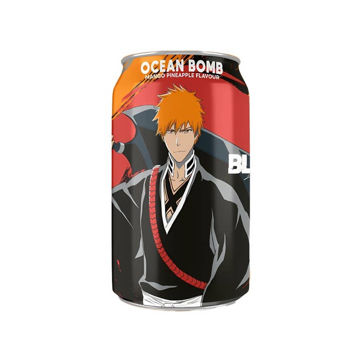 Pops Distro Inc - Vendita all'ingrosso Bibite/bevande gassate - Ocean Bomb Bleach Mango Ananas confezione da 6 (11,1 fl oz) (Taiwan)