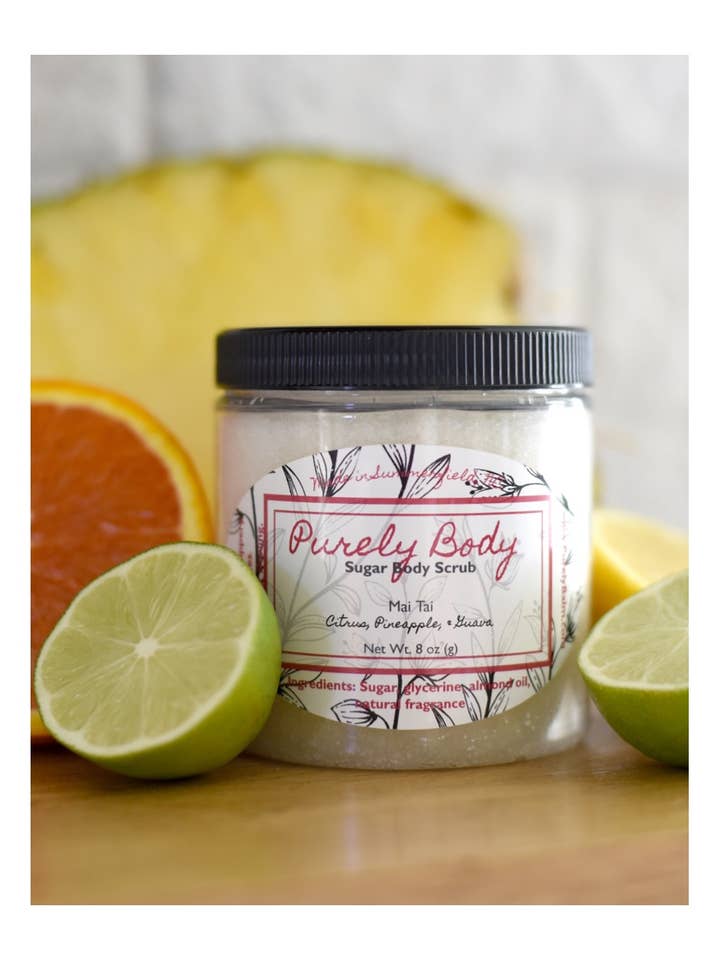 Citrus Grove Body Scrub for wholesale by Purely Balm