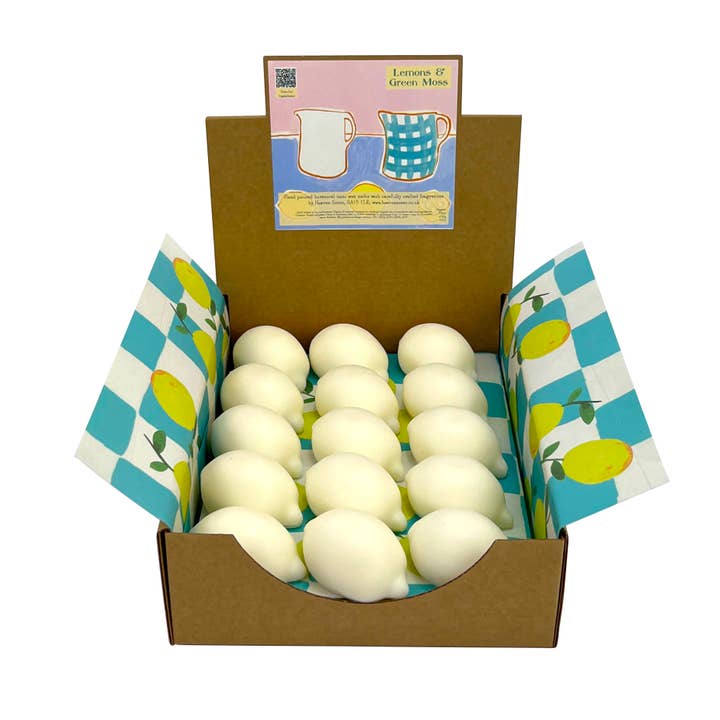 Citroenen & Groen Mos - 23g Citroen Wax Melts - ca. 30 voor wholesale door Heaven Scent Incense Ltd