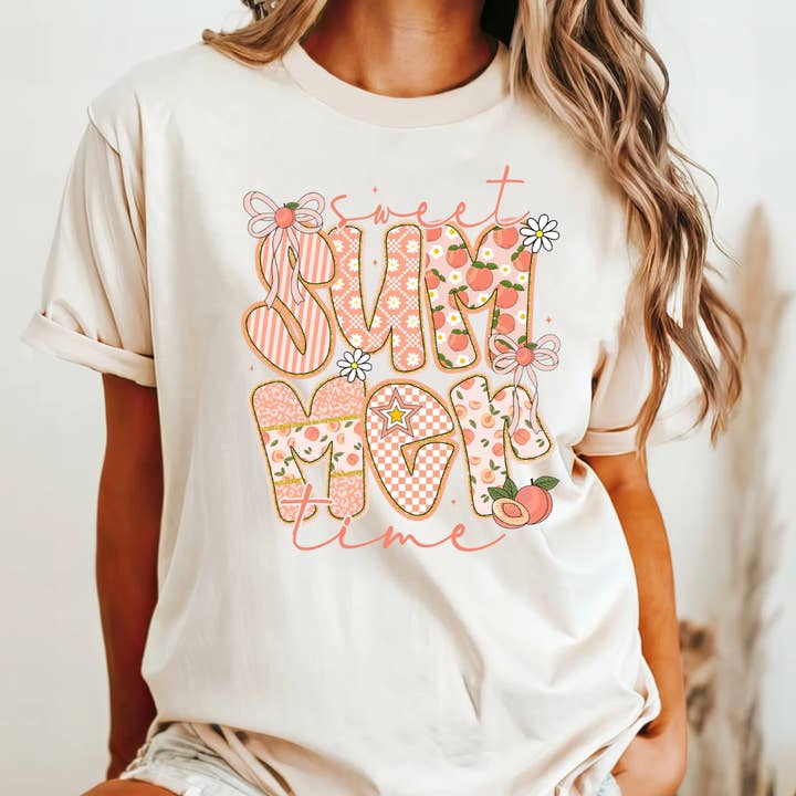 Camiseta Dulce Verano para venta al por mayor de Kiki's Boutique