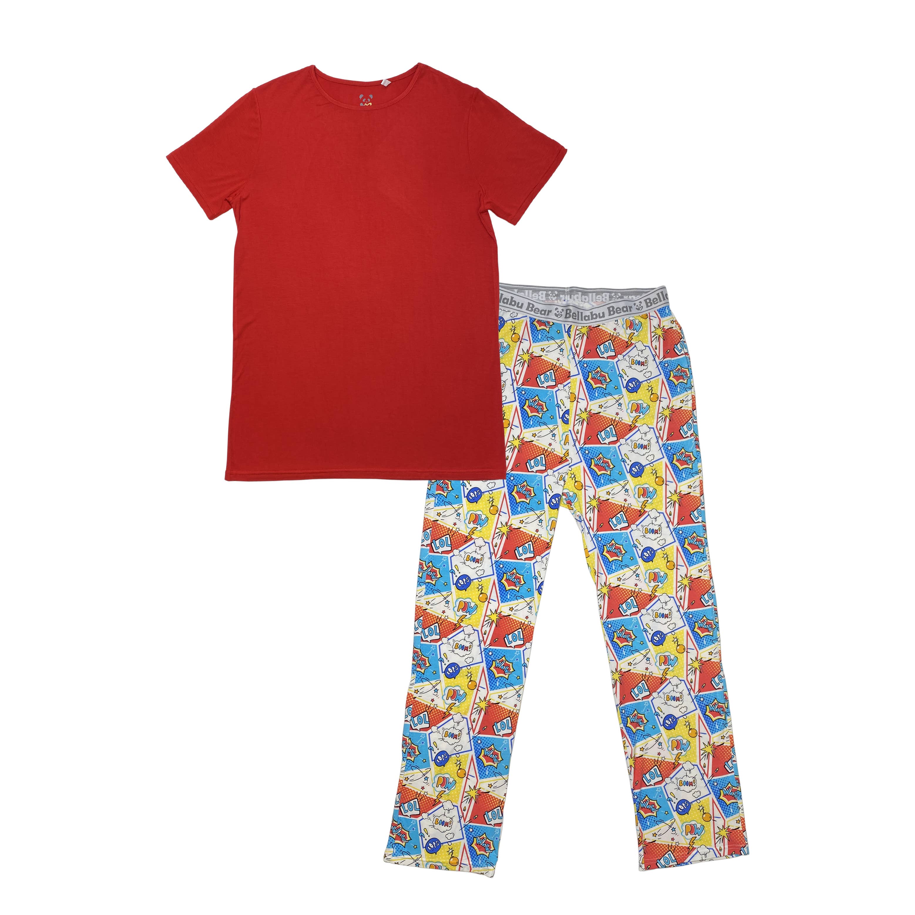 Bellabu Bear - Vendita all'ingrosso Completo pigiama - Uomo - Set pigiama da uomo Comic Hero0