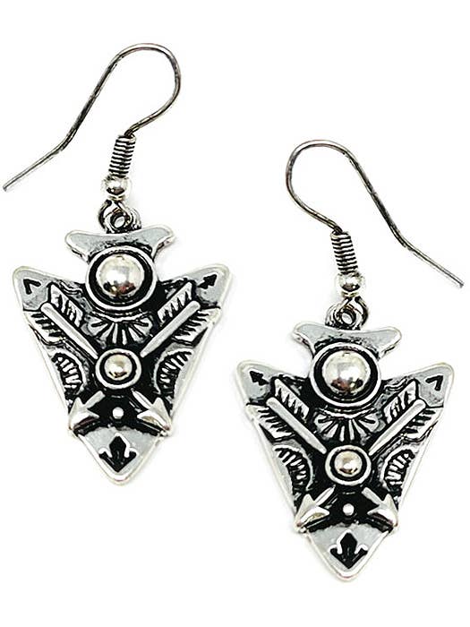 ( UX1030 ) AZTEC ARROW EARRING for wholesale by Jewelry Max
