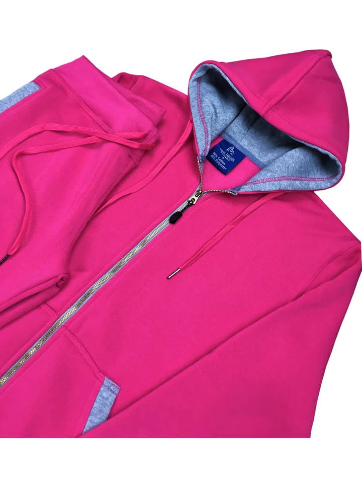 Royal Threads – wholesale Activewear set – Women′s – Women’s Blossoms Jogging Sweat Jacket Sweatpants outfit7