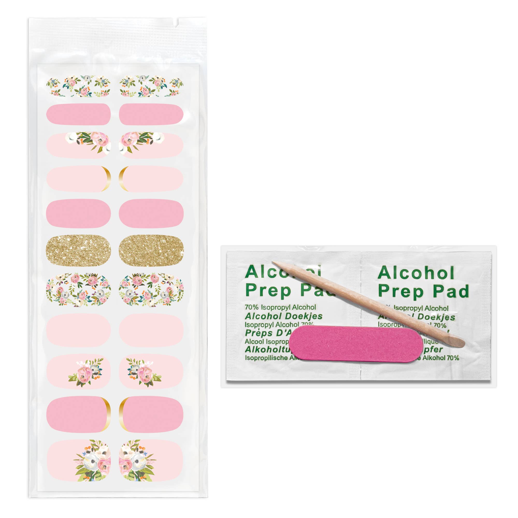 Studio Oh! - Wholesale Nail Art/Decal - Bella Flora Nail Wrap Kit2