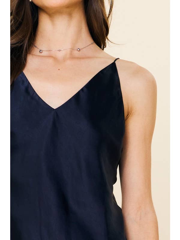 SKIES ARE BLUE - Wholesale Camisole - Women's - Satin Cami Top1