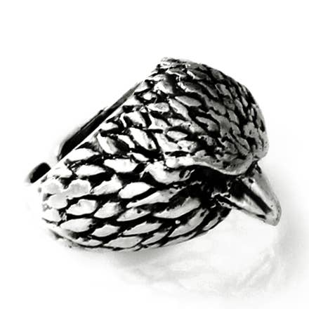 ANILLA AJUSTABLE ZAMAK CABEZA ÁGUILA 8002 para venta al por mayor de D.E.I. SRL - Sultan Collection