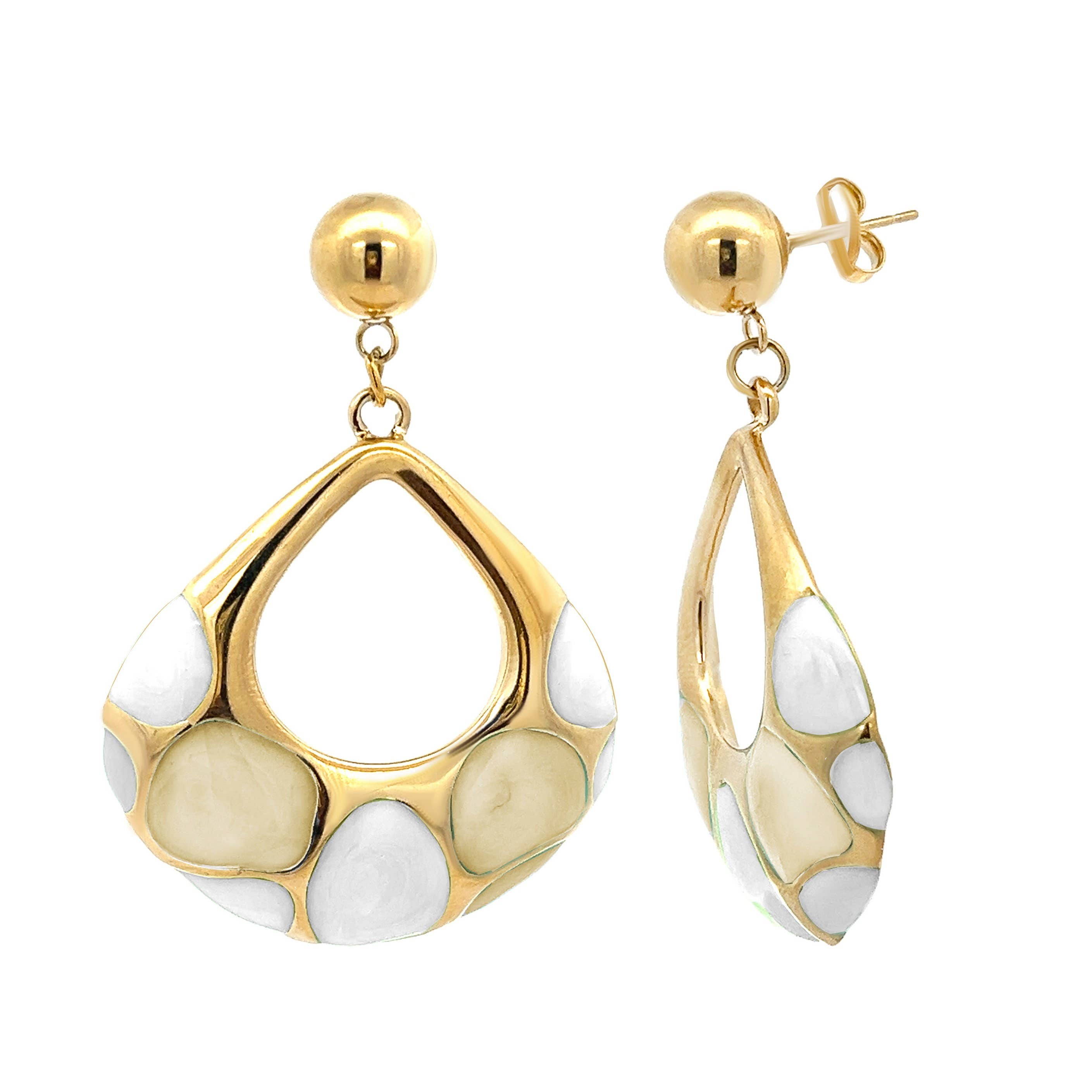 AMORINO SRL – Brincos de argola por atacado – Brinco Concha de Tartaruga - PC23784E9945