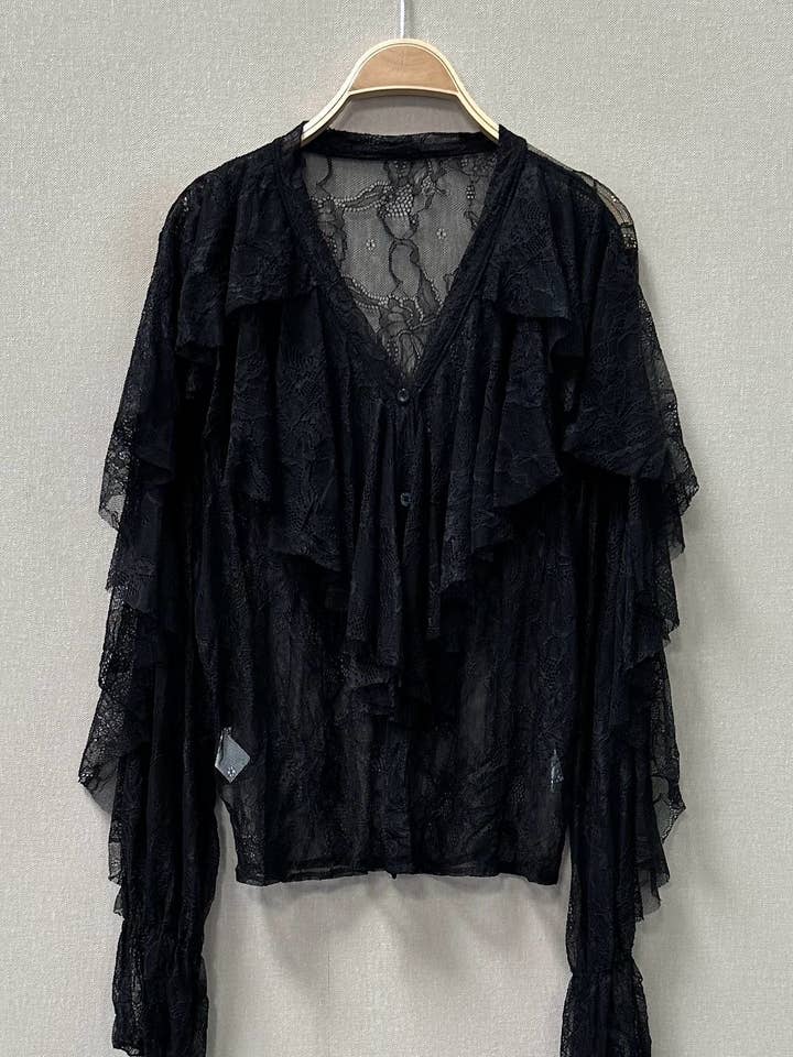 SWEET MAGIC MODA Y COMPLEMENTOS - Wholesale Blouse - Women's - LACE BLOUSE0