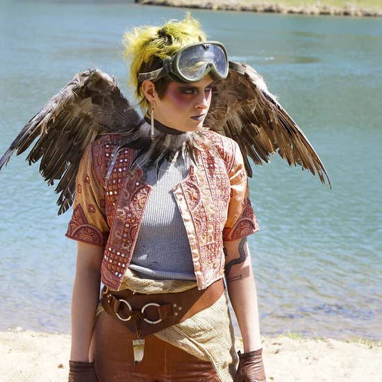 Zucker Feather Products - Wholesale Costume - Women's - Adult Mockingbird Large Wings Costume - Angel Fairy Cosplay2