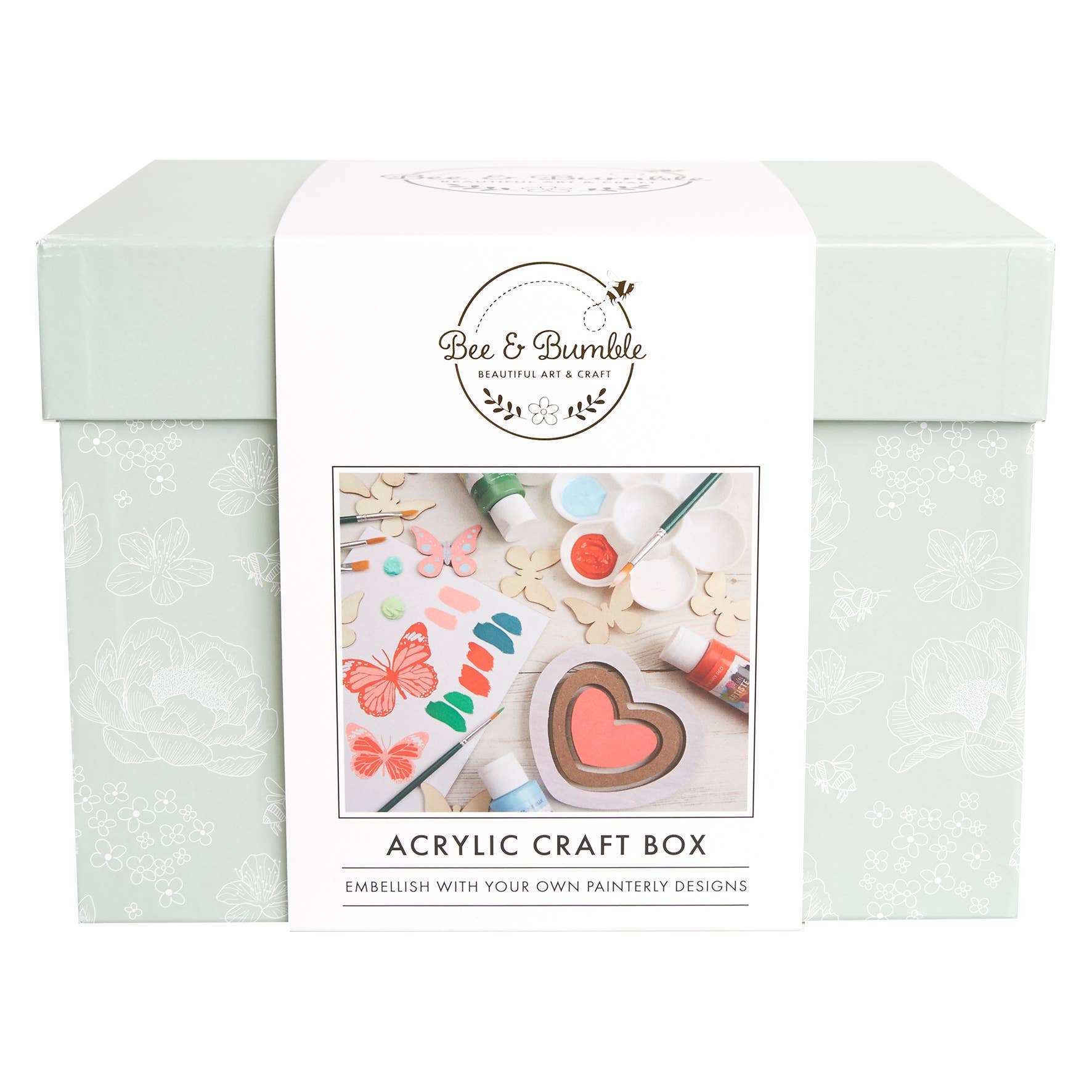 West Design Products UK – wholesale DIY craft kit – Bee & Bumble Acrylic Craft Box0