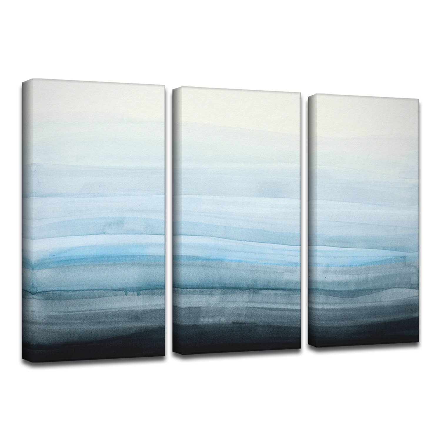 Ready2hangart, Inc. - Wholesale Gallery Wall Set - Ready2HangArt 'Coastal Mist' Norman Wyatt Jr. Canvas Art Set0