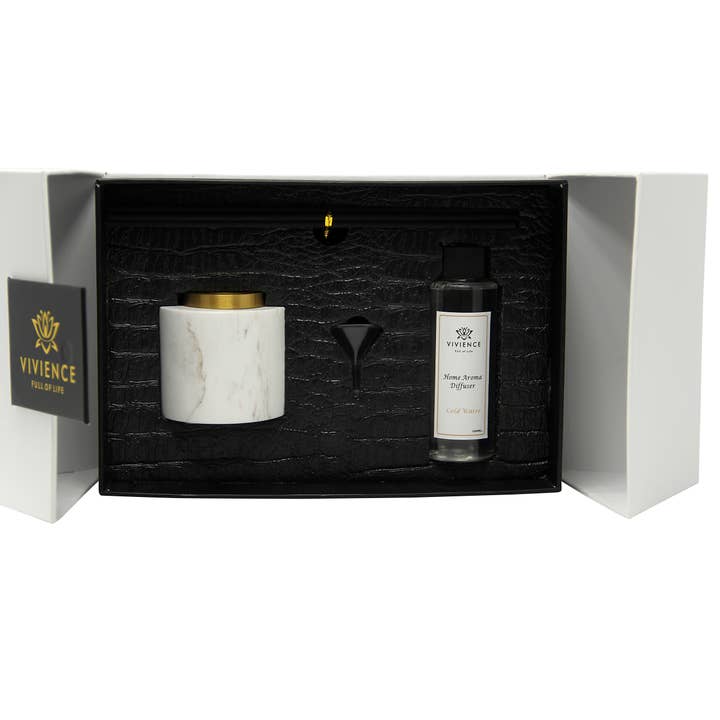 VIVIENCE - Venta al por mayor Difusores de palitos - Difusor Reed de mármol blanco4