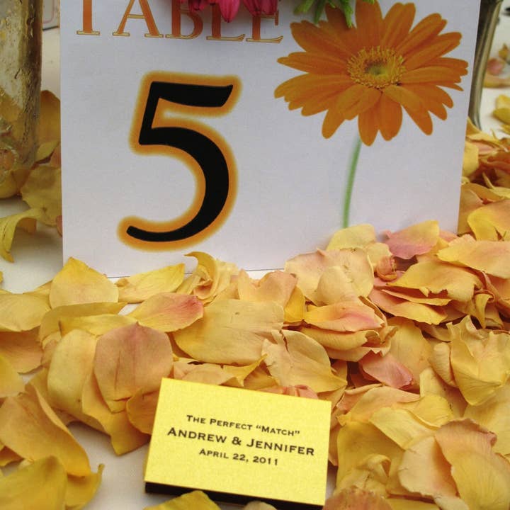 Flyboy Naturals Rose Petals - Wholesale Confetti - Yellow, Eco-friendly, freeze-dried rose petals. 30 Cups USA3