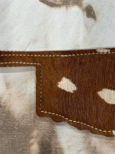 OKLAHOMA SHAPES reSCENTit CAR CHARMS for wholesale by reSCENTit ~ Red Dirt Leather