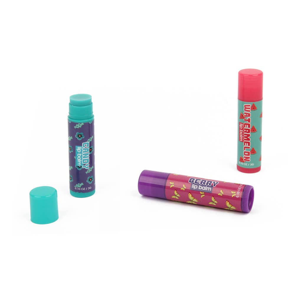 Beauty Pro - Wholesale Lip Balm Set - BYS MINI ME Lip Balm Kit BUTTERFLY 3pc3