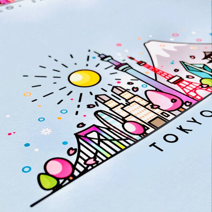 CoconuTacha - Wholesale Art Print - Tokyo Japan Skyline Art Print1