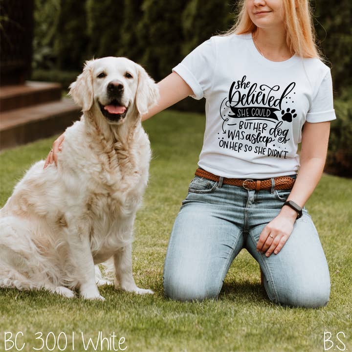 Bama Screens - Wholesale Sublimation Transfer - She Believed She Could #BS1399