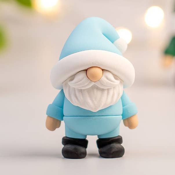 Tiny Baby Gnome, 3D Printed Toy, Fidget Toy for wholesale by Great American Designs