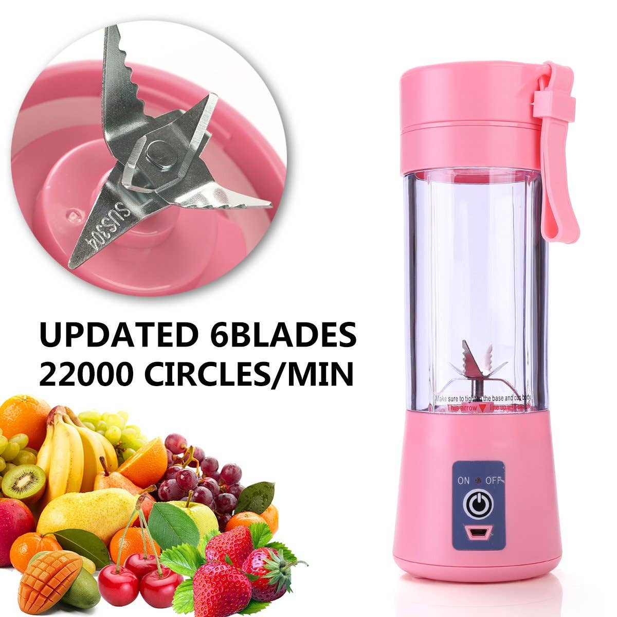Australian Tea House – wholesale Blender – Portable Usb Rechargeable Blender, Smoothie Juice Maker 23