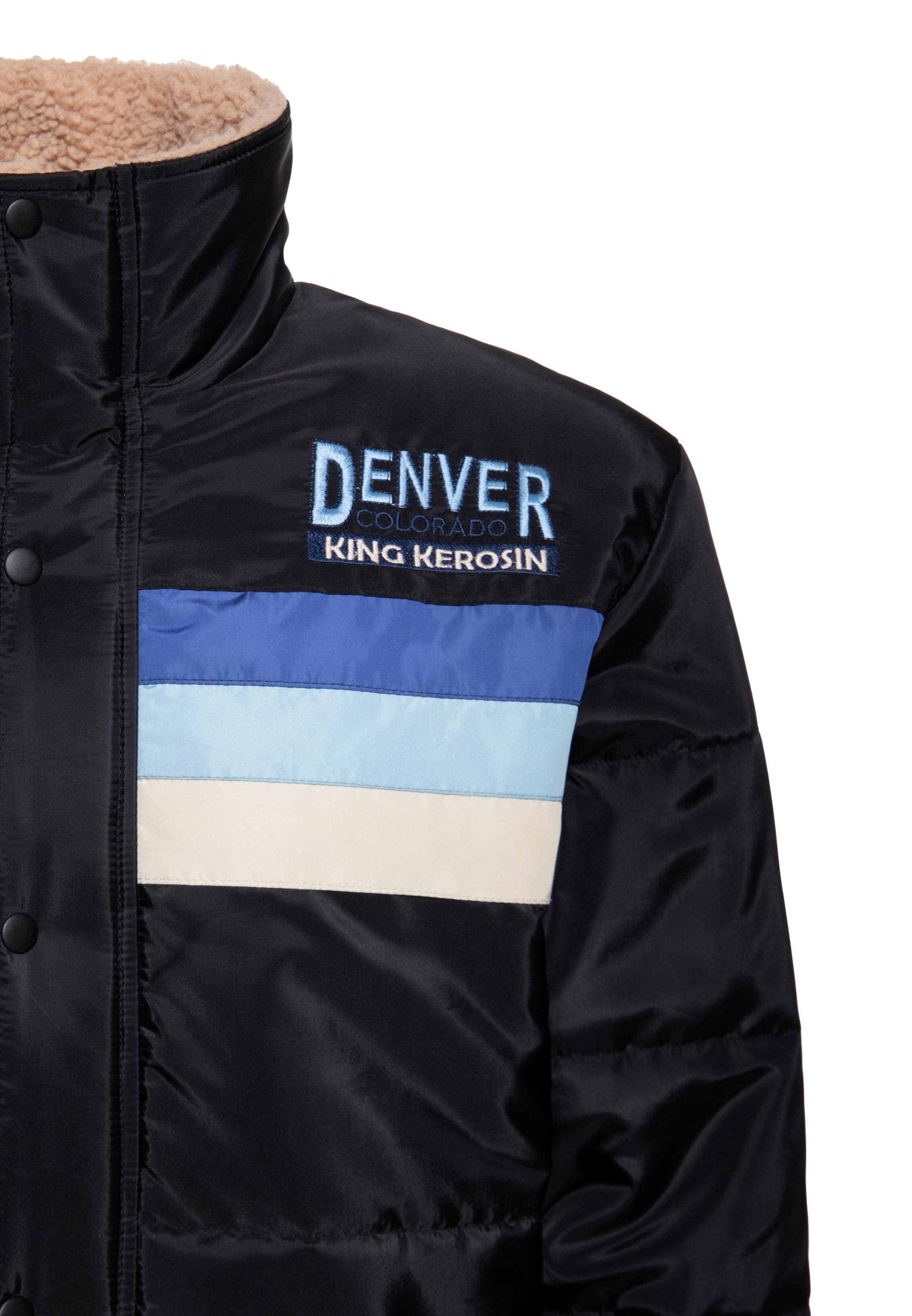 anthracite Winter Jacket "Motor Traveller" for wholesale on Faire5