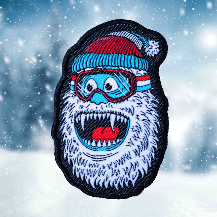 Toppa termoadesiva Yeti Selvaggio Sci, Snowboard, Racchette da Neve per la vendita all'ingrosso da parte di Hey Bear Outdoors