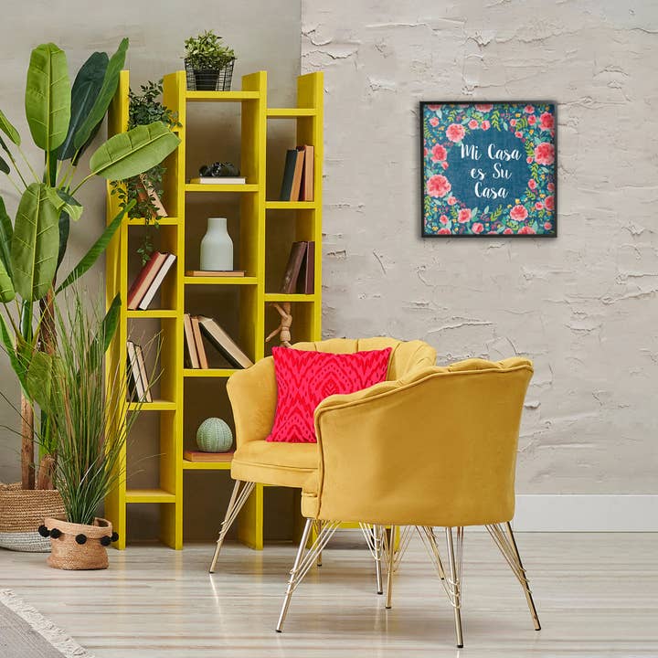 Stupell Industries - Wholesale Wall Decor - Kids & Baby - Su Casa Flores Rosas Framed Giclee Art10