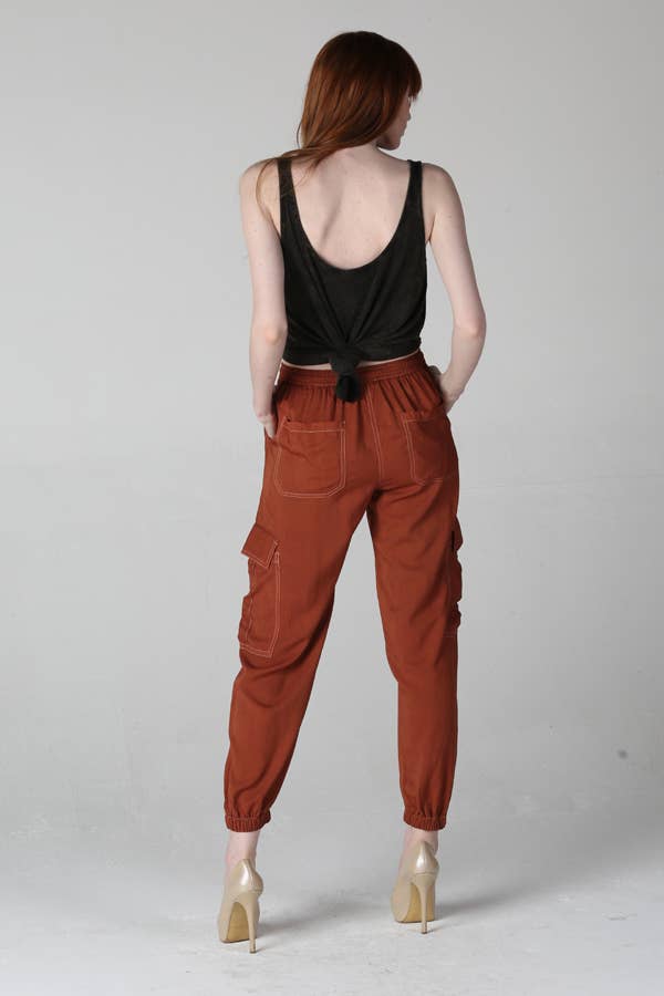 ANGIE - Wholesale Lounge Sweatpants/Joggers - Women's - 25R36-ASIS CARGO JOGGER PANTS20