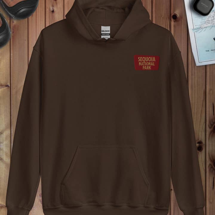 Sweat à capuche Parc national de Sequoia pour la vente par Park Service Apparel
