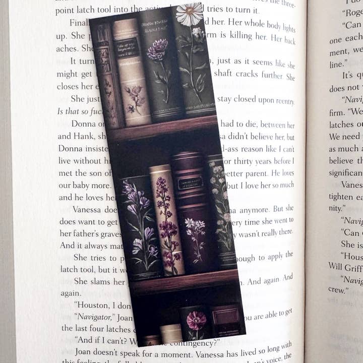 Bogmærke med vintageblomster for engroshandel hos Dream State by Christie