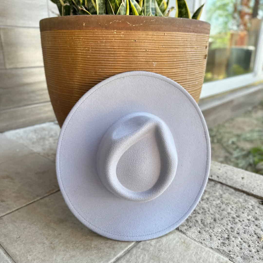 Queens INC - Wholesale Fedora - Women's - The Vegan Felt Rancher Hat – Now in 25+ Colors!26