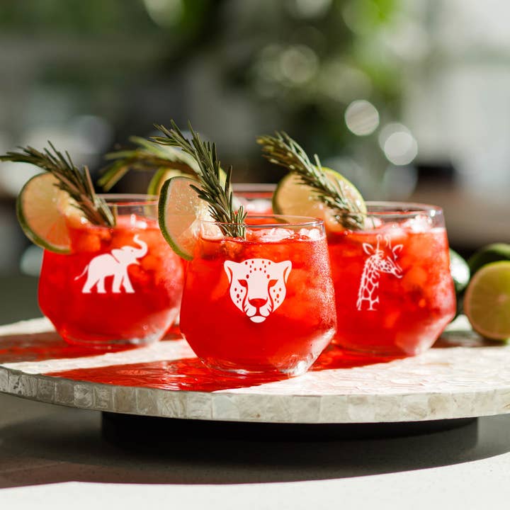 Hey That's My Glass - Wholesale Cocktail/Liquor Glass - Savanna Collection6