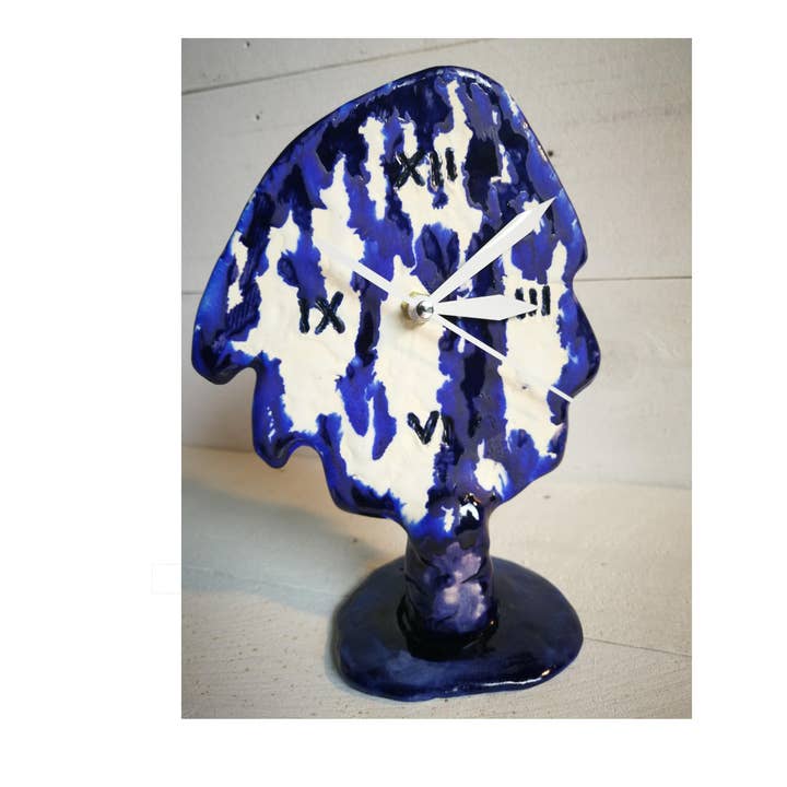 Keramisk ur til bord/enkelt stykke for engroshandel hos Mypotteryart.bcn