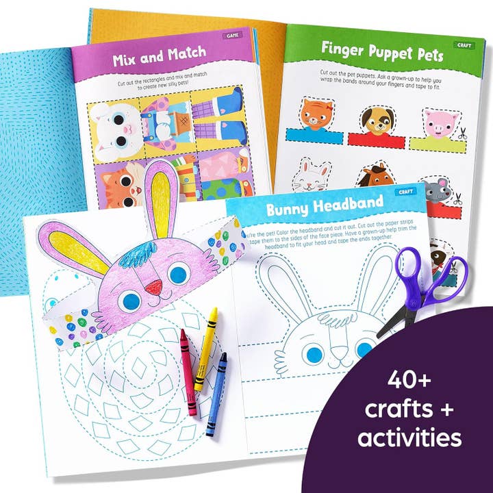 Highlights for Children - Wholesale Coloring & Activity Book - Kids & Baby - Cut, Paste, and Create Pets2