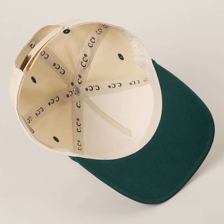 Fashion City - Wholesale Trucker hat – Unisex - Two Tone Canvas Gold Bay Leaf Rope Trucker Hat 10