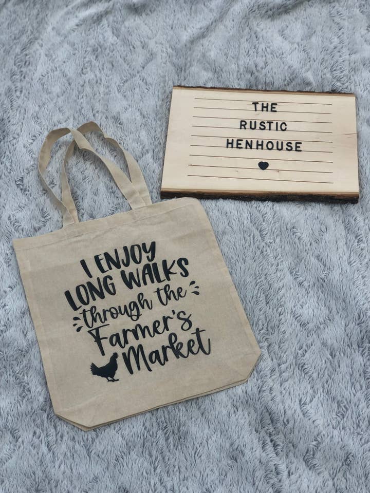 Borsa tote «Long Walks» per la vendita all'ingrosso da parte di TheRusticHenhouse