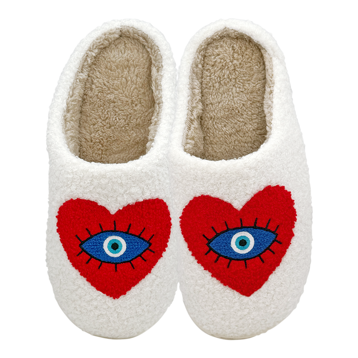 Clique Innovative Beverly Hills - Wholesale Slippers - Women's - Slippers Evil Eye Heart0