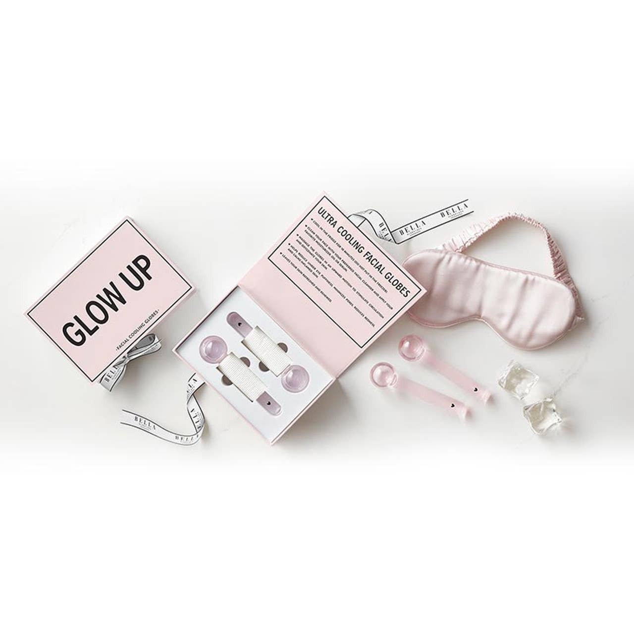 Bella Sleep + Spa - Wholesale Face/Beauty Roller - Facial Cooling Globes - Blush3