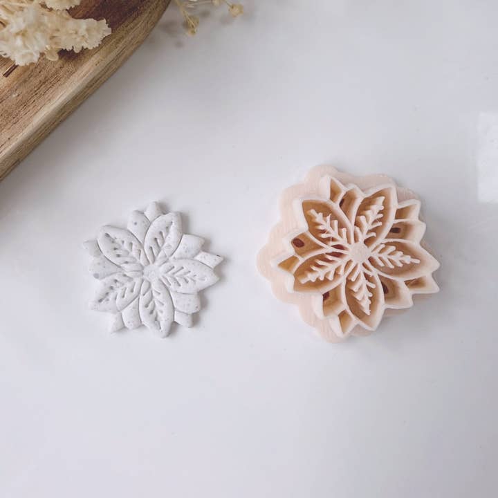 Cortador de arcilla de flor de Pascua para venta al por mayor de S.I. Originals