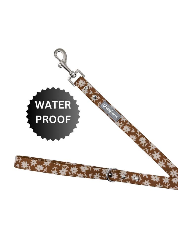 Waterproof Dog Lead |Bloom me away for wholesale by Woof Frills