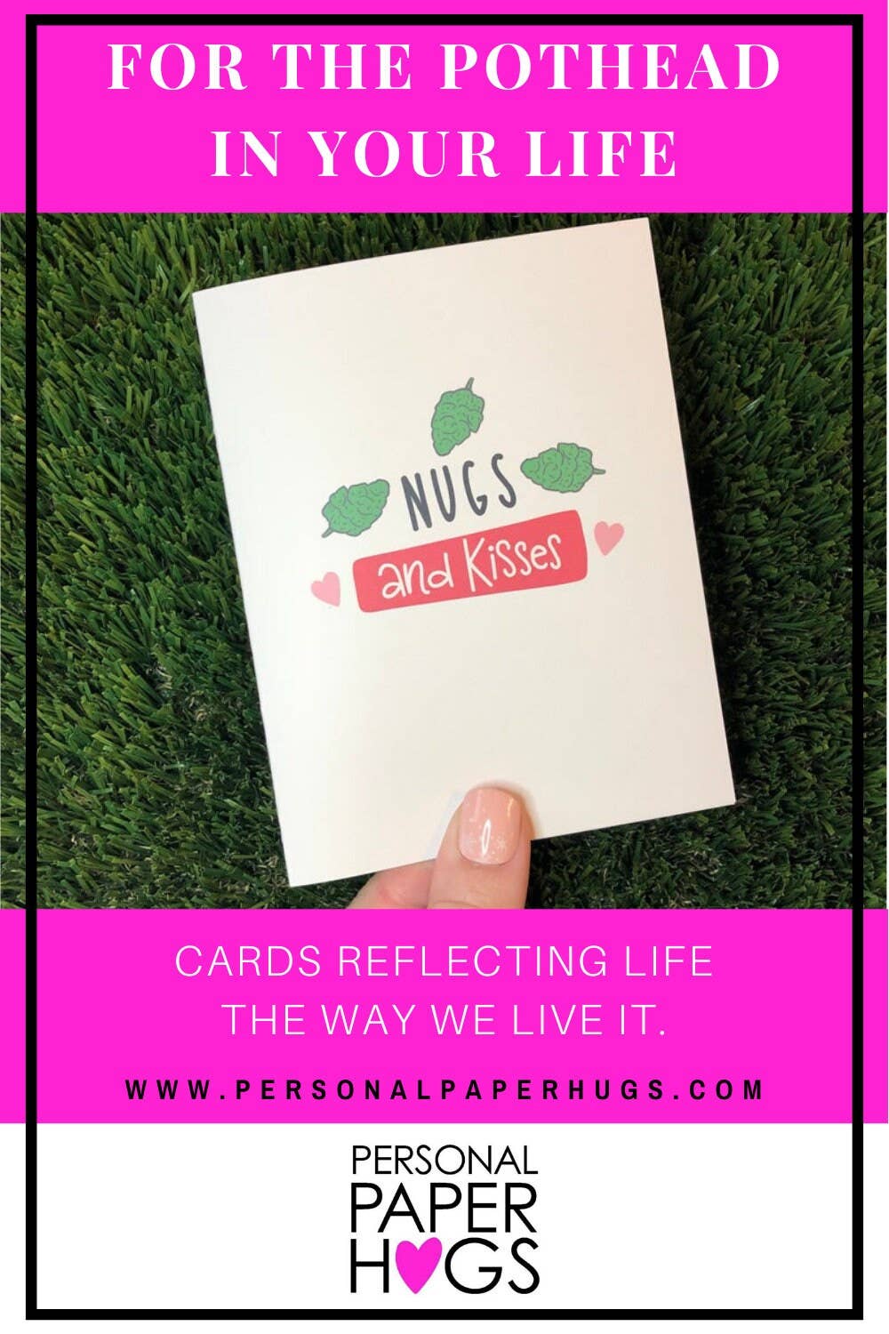 Personal Paper Hugs – Cartão de Dia dos Namorados por atacado – Cartão engraçado do Stoner da maconha maconha da erva daninha para o Dia dos Namorados™9