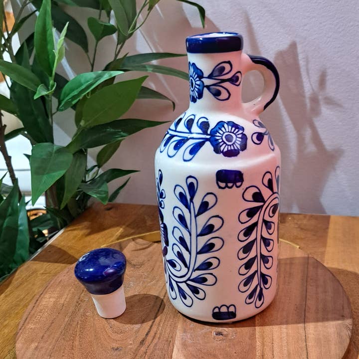 Ceramic Bottle/Jug/Jar/Oil Dispenser Ceramic Storage Bottle for wholesale by Gulab Homes