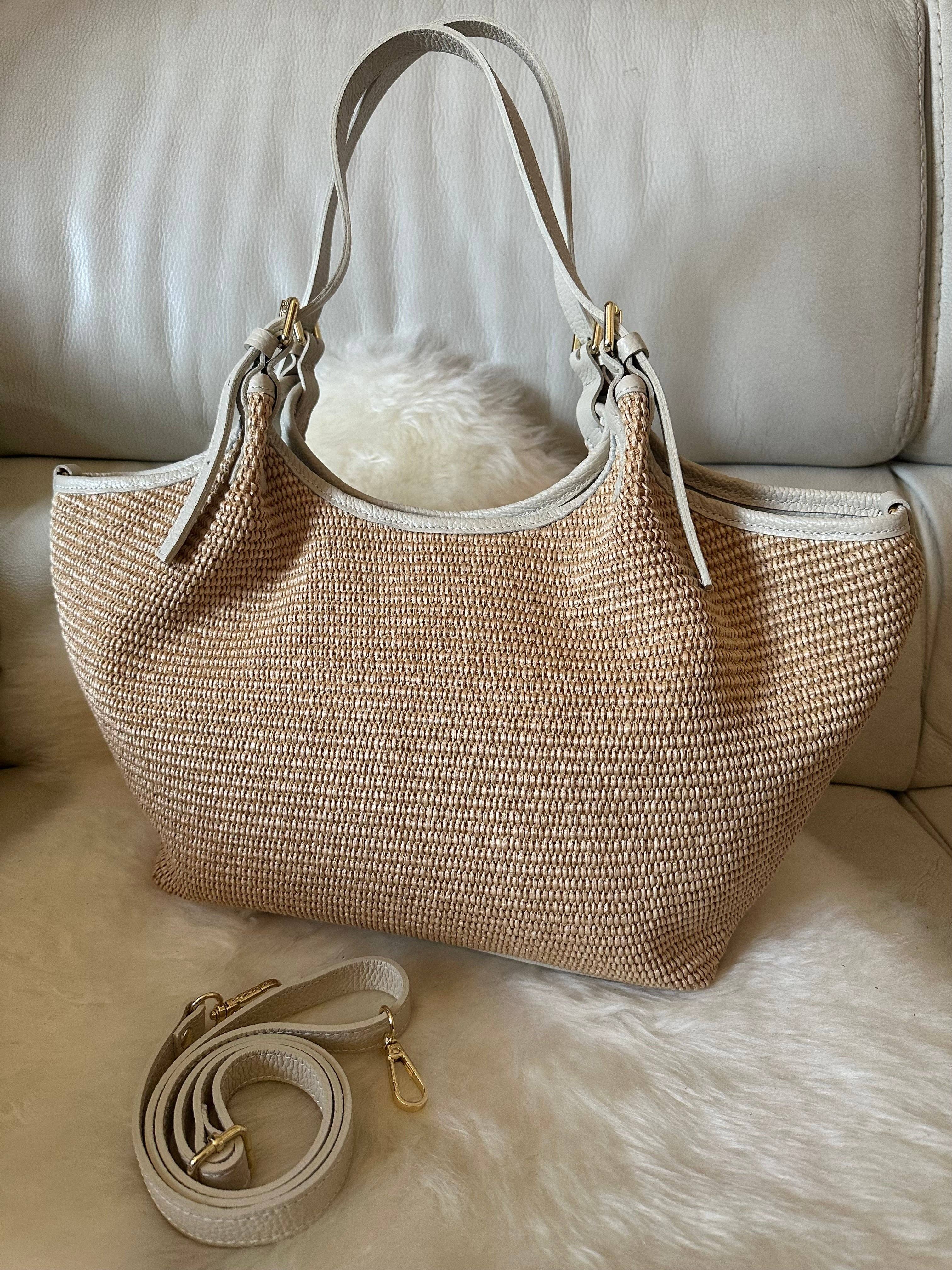 Zhade - Wholesale Shoulder Bag - Women's - THAI - raffia and genuine leather2